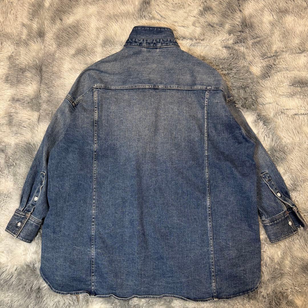 【美品】Healthy Denim ヘルシーデニム オーバーサイズ デニムシャツ