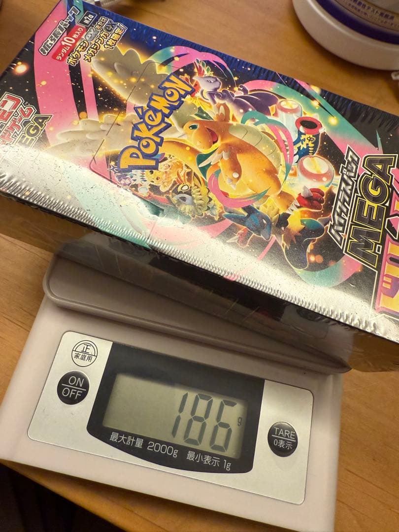 シュリンク付きポケモンカード　ハイクラスパックMEGAドリームex 1BOX