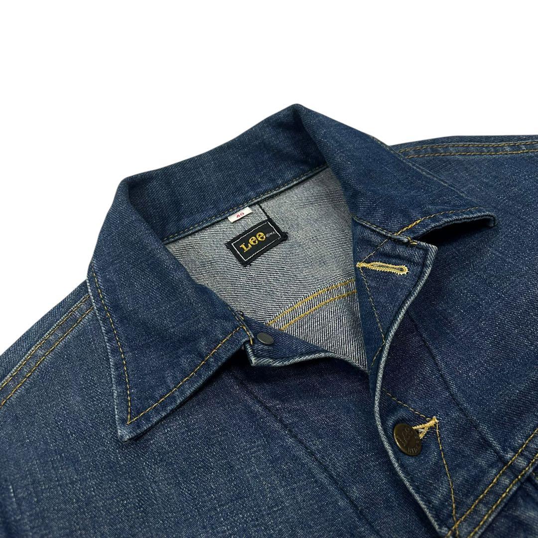 70〜80's Lee デニム トラッカージャケット メンズ40 ブルーデニム