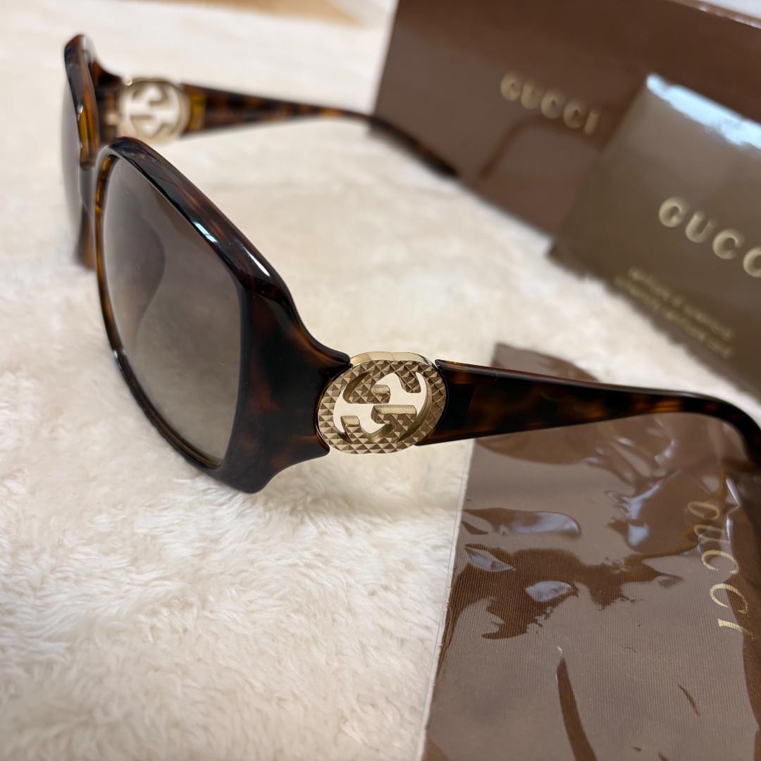 【セール中】極美品GUCCI サングラス ブラウンフレーム