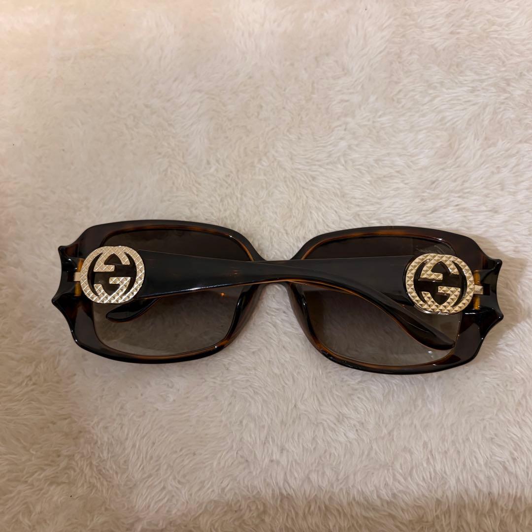 【セール中】極美品GUCCI サングラス ブラウンフレーム