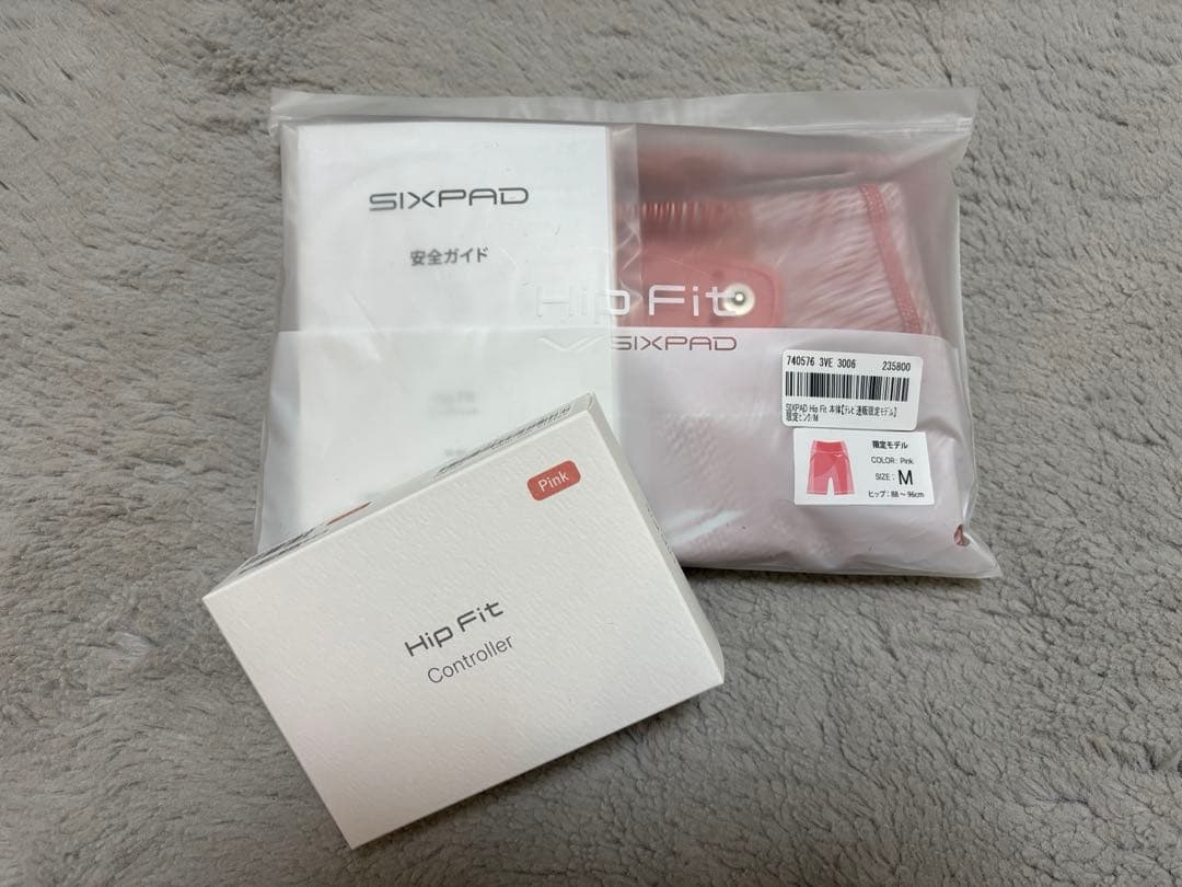 SIXPAD Hip Fit Mサイズ ピンク【1度のみ使用】