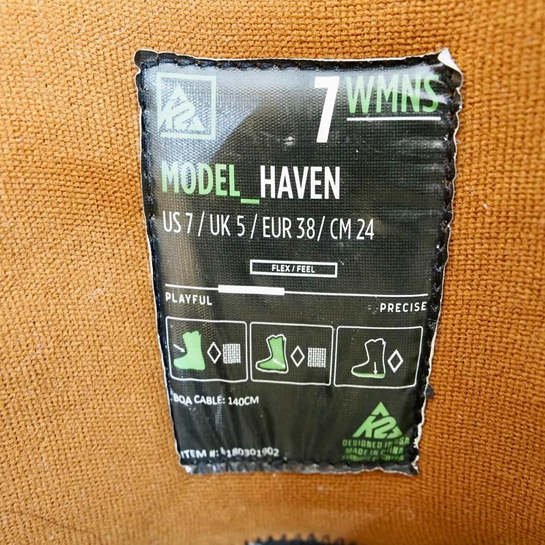 K2 HAVEN 24cm レディーズ　ボア　ブーツ