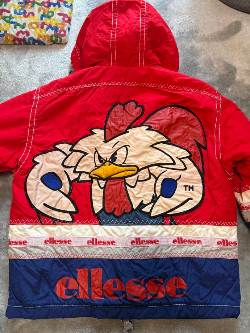 希少　フランス代表　エレッセ スキージャケットパンツ　ココリコ 90s レア