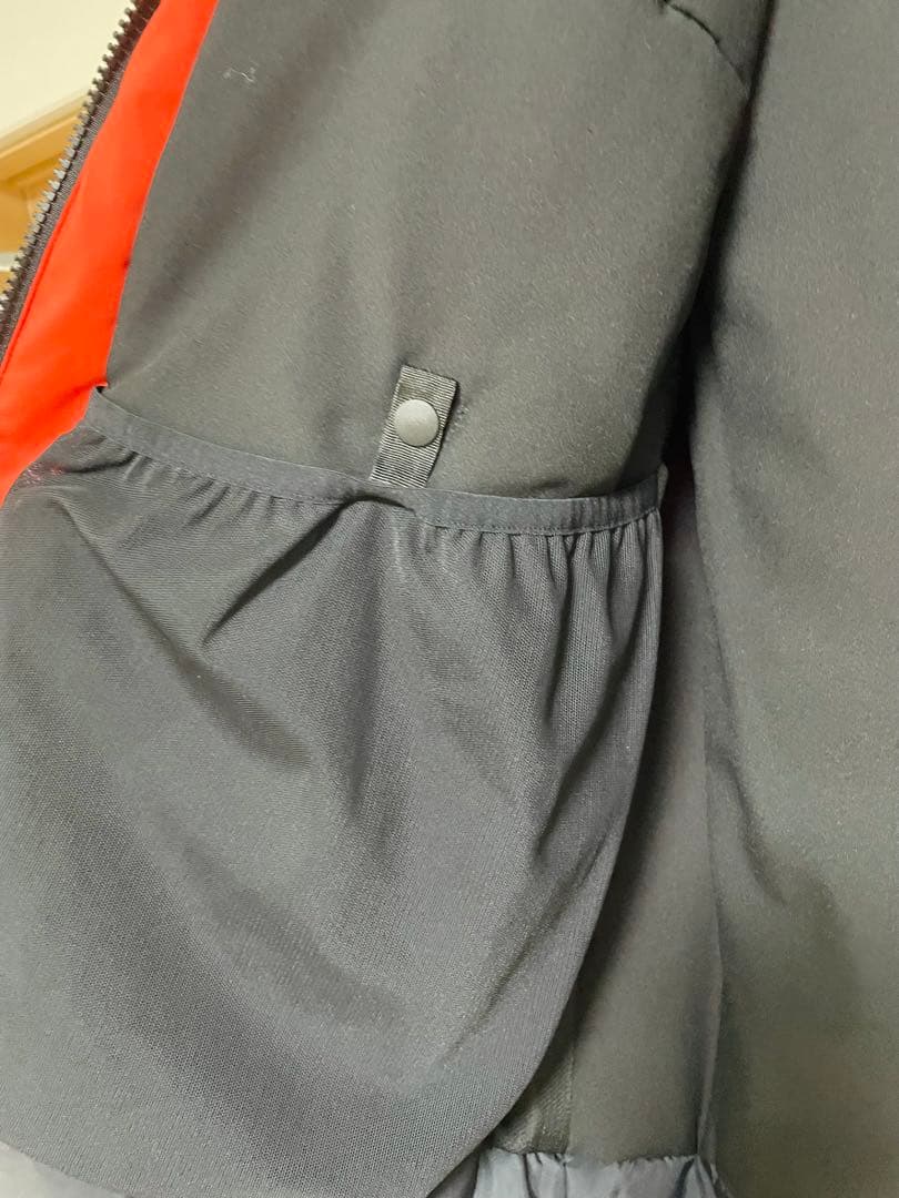 Goldwin 赤 フード付きスキーウェア 上下セット