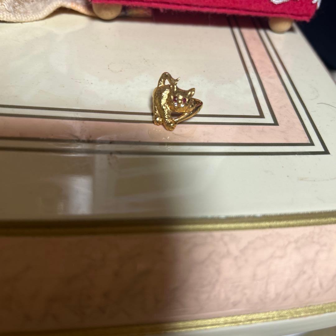 18k動物モチーフ リング 6g