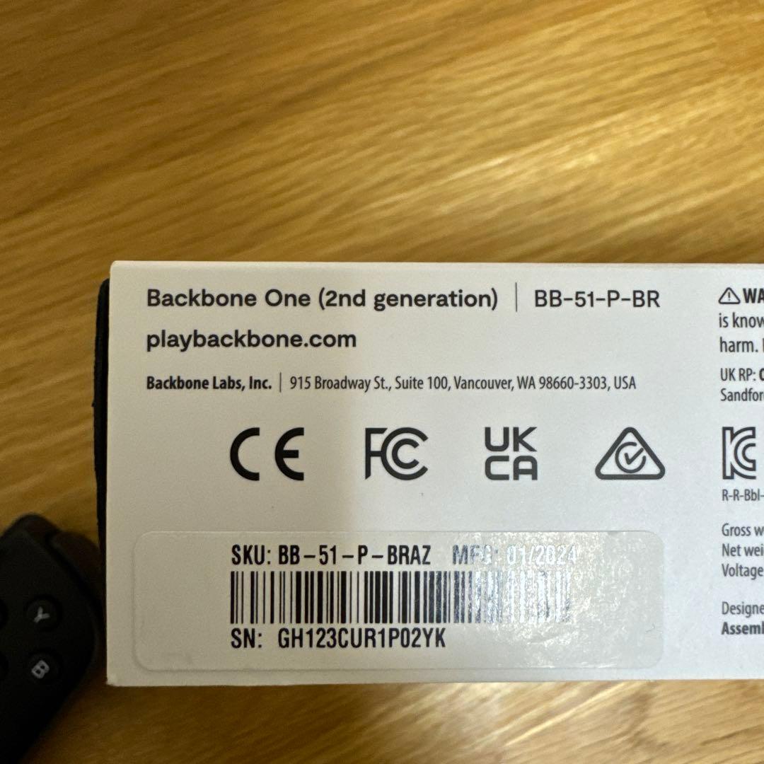 BACKBONE One 2nd generation コントローラー