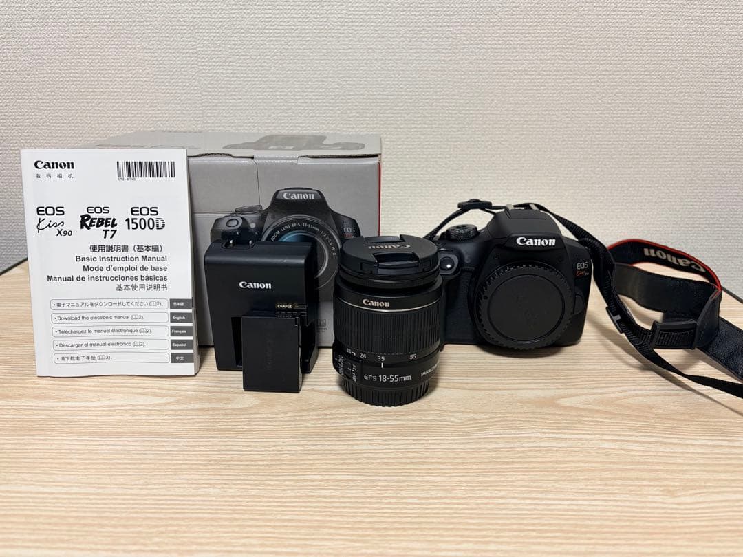 【美品】Canon EOS kiss x90 カメラバッグ・SDカードリーダー付