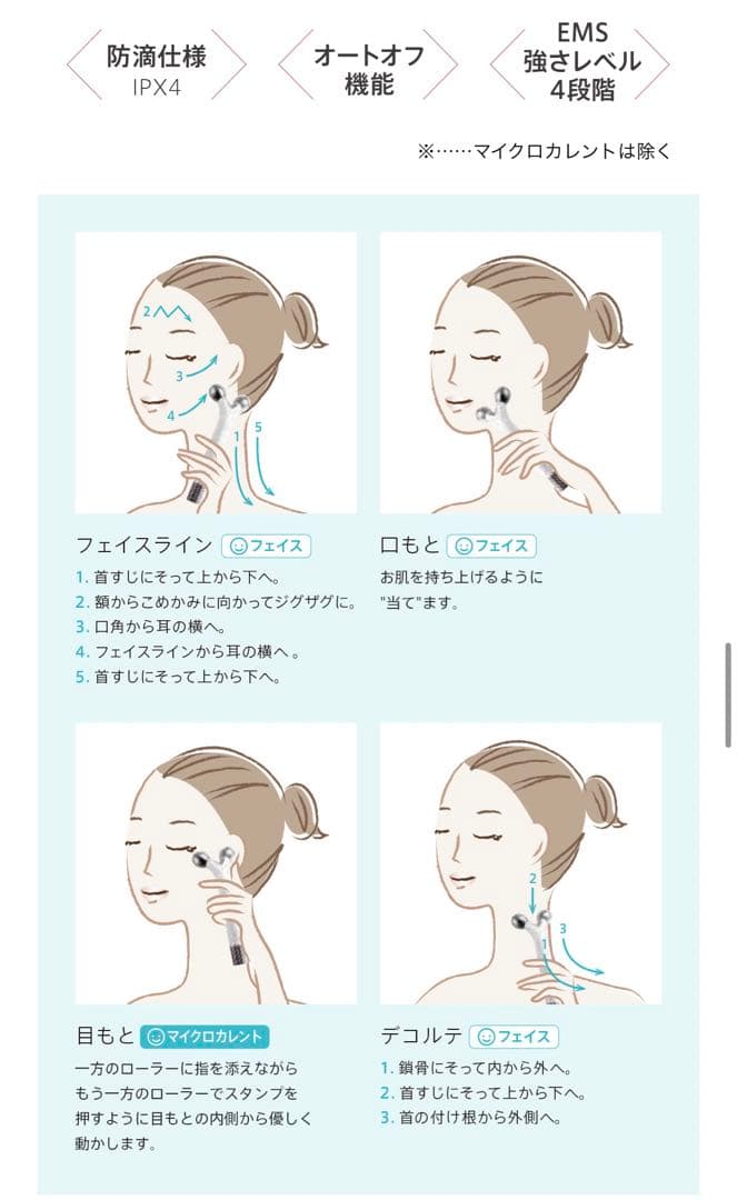 YAMAN WAVYmini 美容器　EP-16W ヤーマン　美顔器