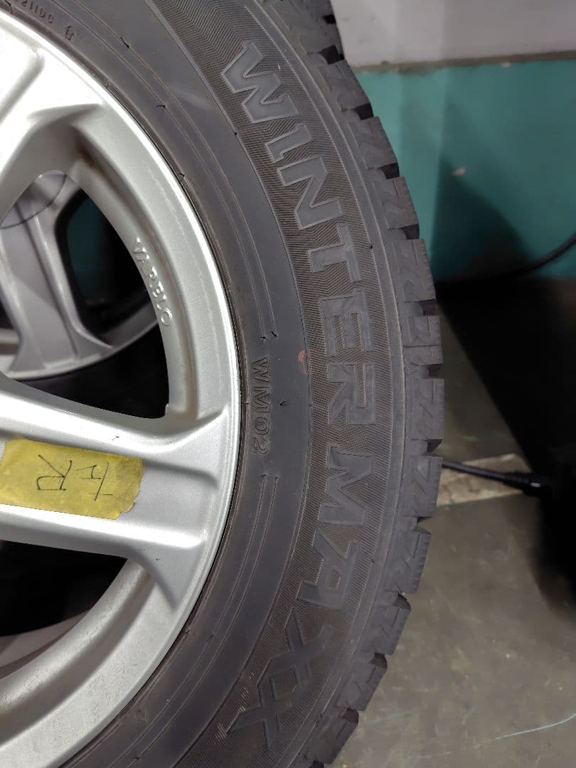 n*！様 DUNLOP 195/65R15 6Jインセット53 スタッドレス4本