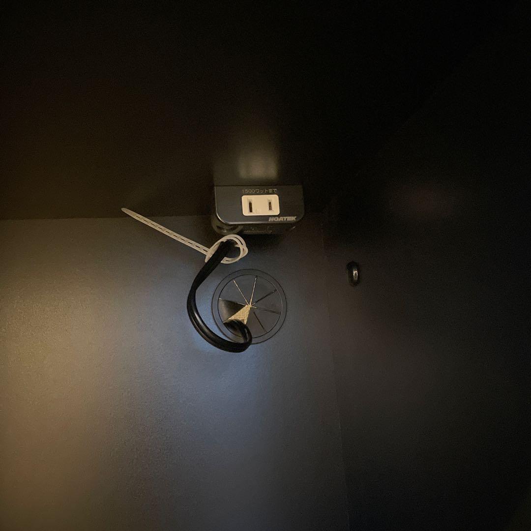 ニトリ リガーレ 組み合わせキッチンボード　ブラック