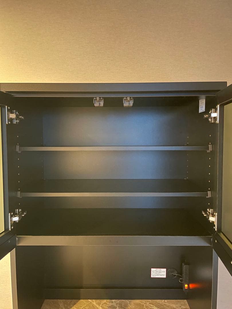 ニトリ リガーレ 組み合わせキッチンボード　ブラック