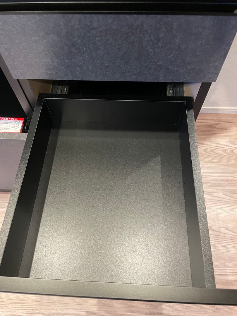 ニトリ リガーレ 組み合わせキッチンボード　ブラック