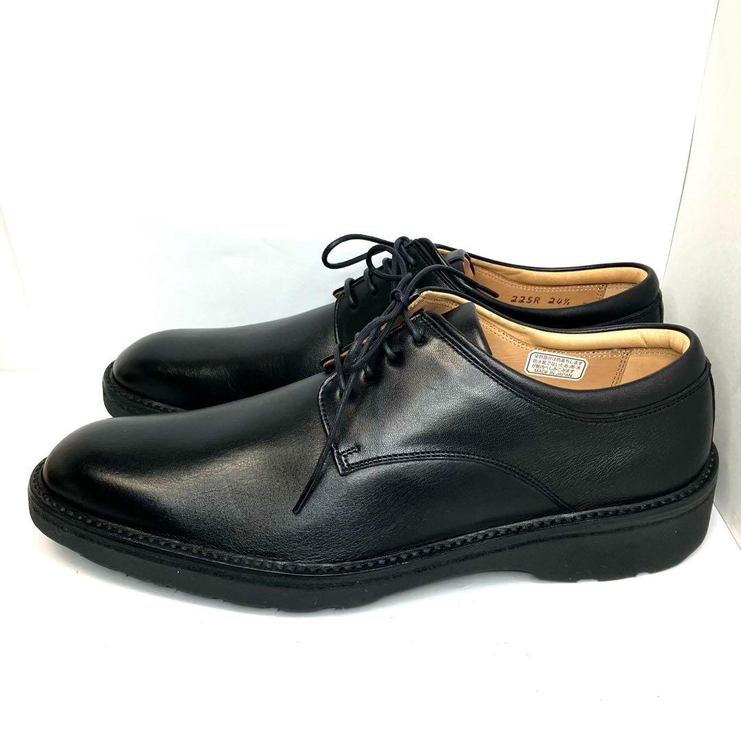 REGAL リーガル　革靴　プレーントゥ　ブラック　メンズ　3E 未使用品