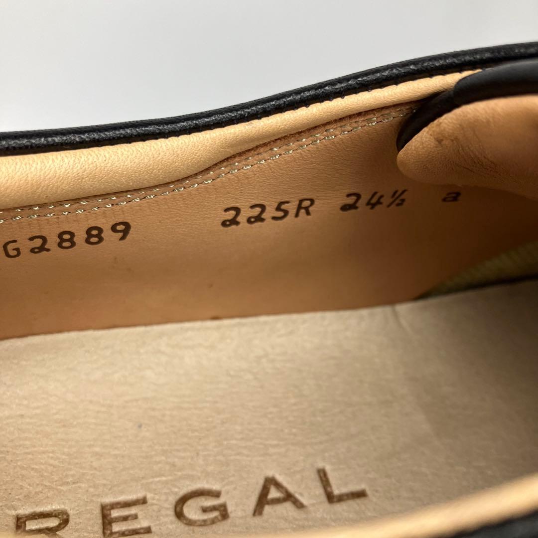 REGAL リーガル　革靴　プレーントゥ　ブラック　メンズ　3E 未使用品