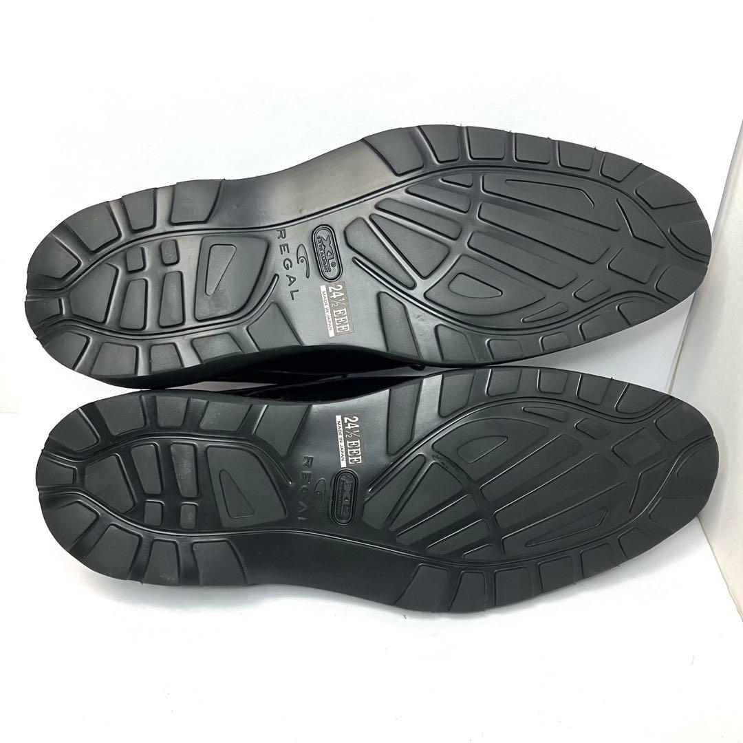 REGAL リーガル　革靴　プレーントゥ　ブラック　メンズ　3E 未使用品