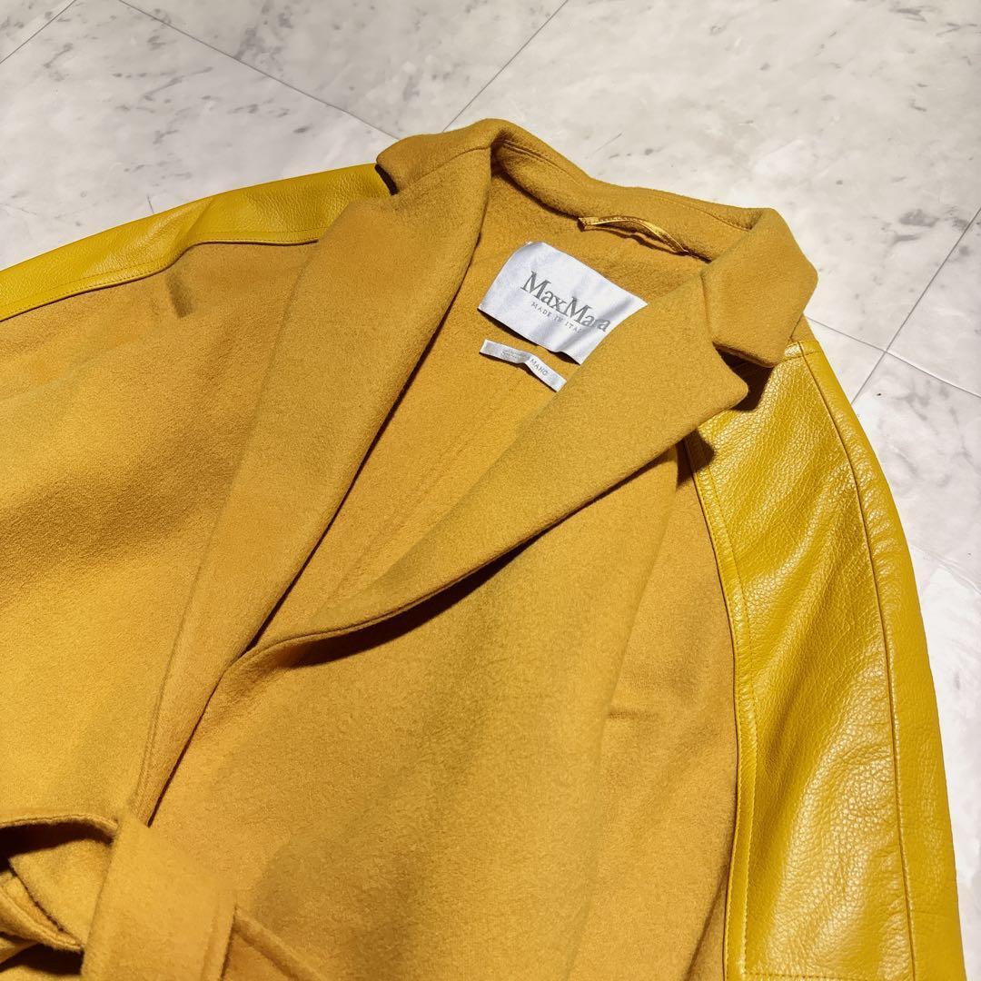 極美品✨マックスマーラ クチートアマーノ 白タグ　40 アンゴラ　カシミヤ山羊