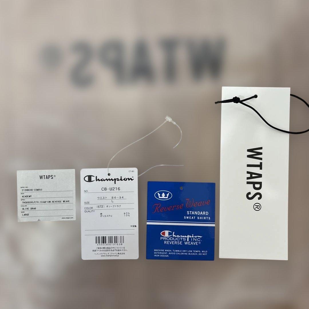 WTAPS Champion スウェット パンツ セットアップ オリーブ L