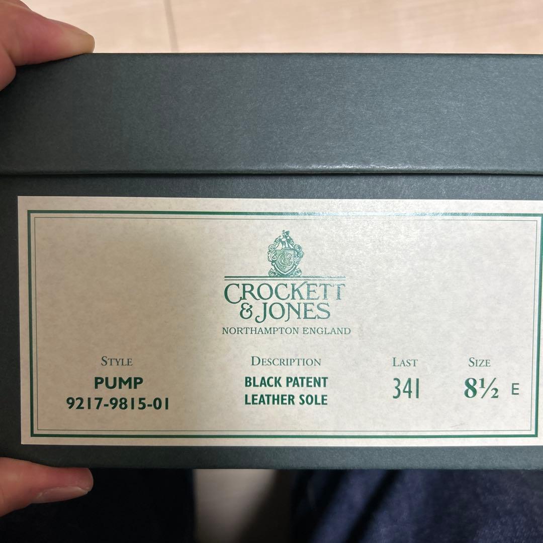 極美品　CROCKETT&JONES オペラパンプス