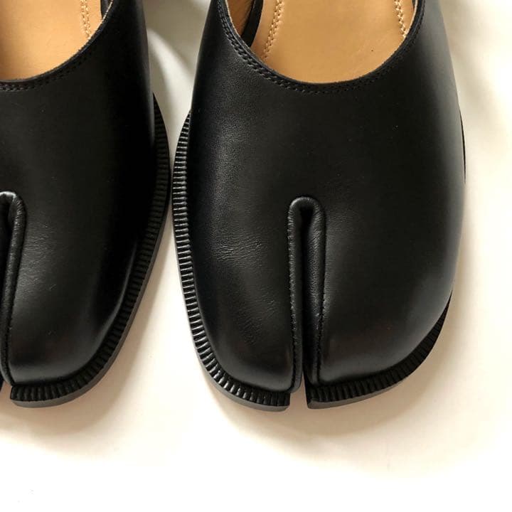 新品/42 メゾン マルジェラ TABI 足袋 タビ サンダル ブラック 黒