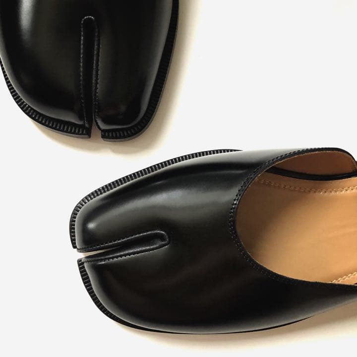 新品/42 メゾン マルジェラ TABI 足袋 タビ サンダル ブラック 黒