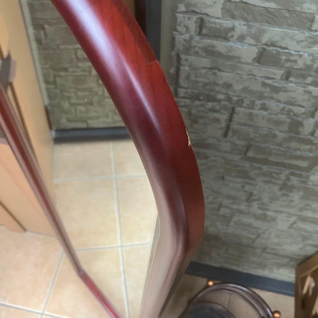 美品　塩川光明堂　スタンドミラー　全身鏡　姿見　ウォールミラー　ヨーロピアン