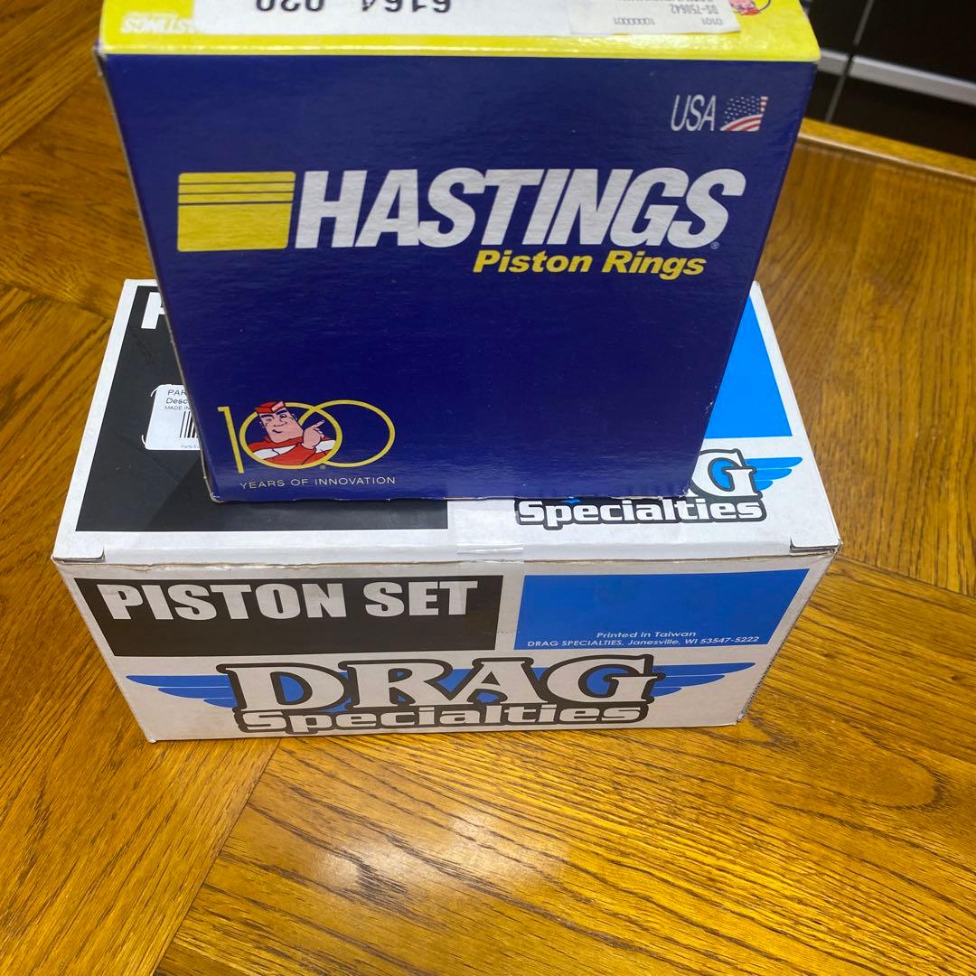 ハーレーダビッドソン　84〜99EVO1340ccピストンリングセット020