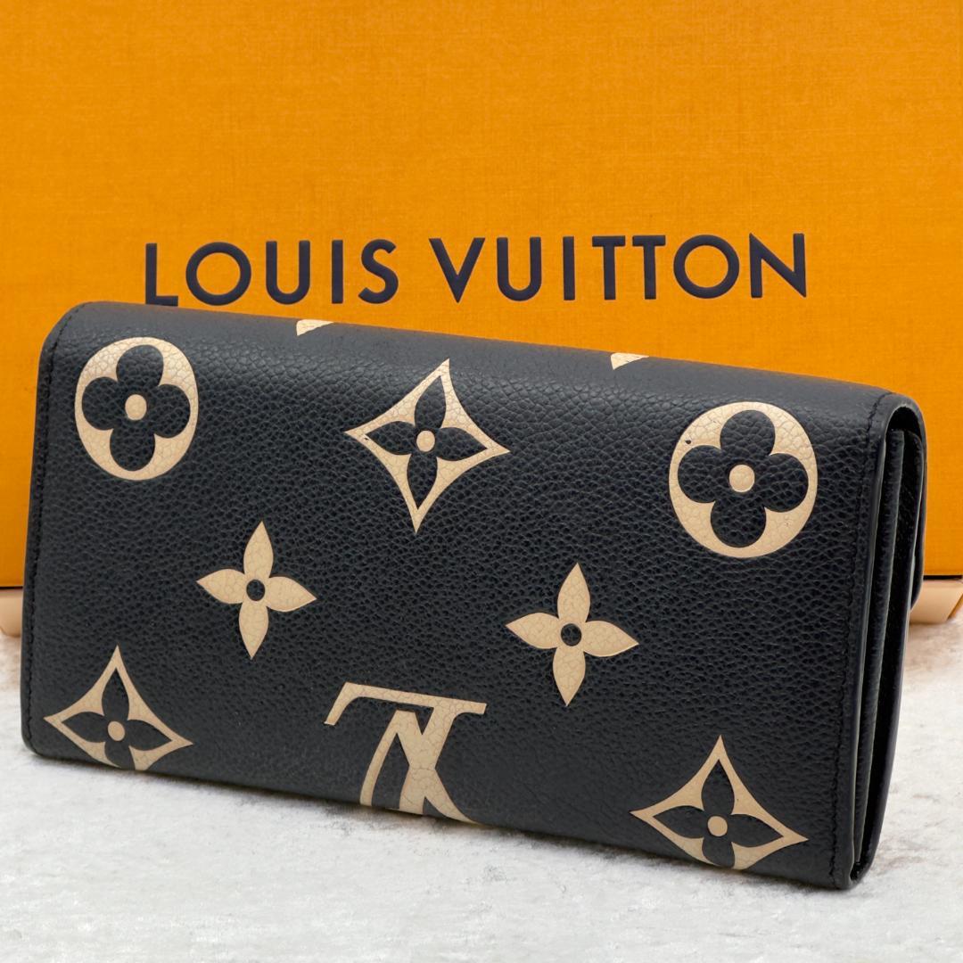 ルイヴィトン モノグラムアンプラント ポルトフォイユサラ 財布