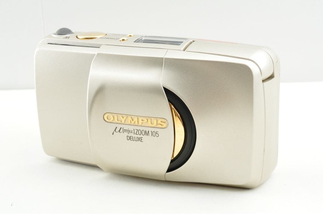美品　OLYMPUS μ mju ZOOM 105 ミュー フィルムカメラ