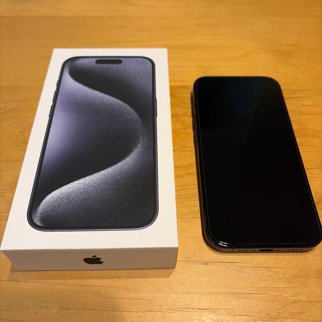 iPhone15 Pro ブルーチタニウム　128GB