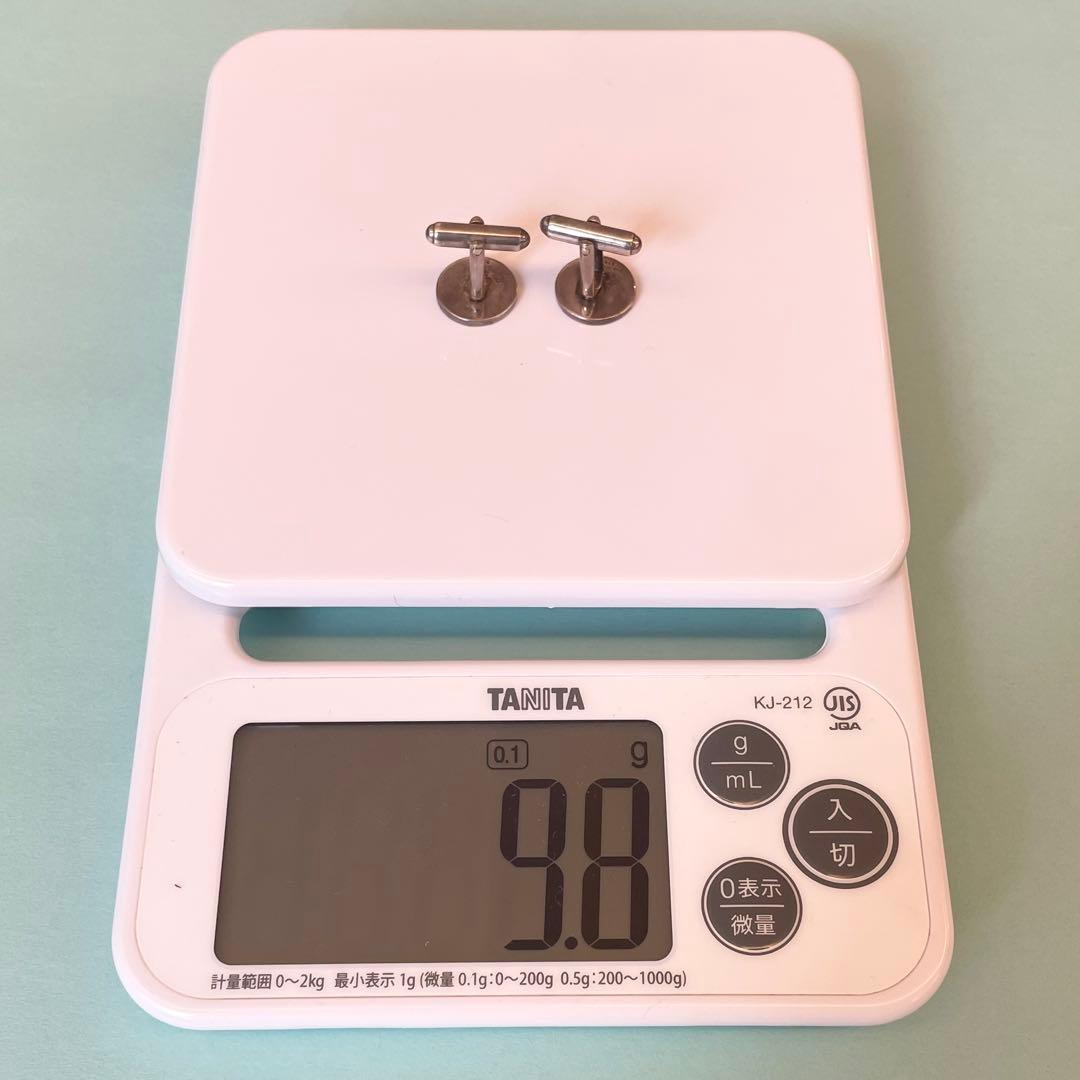 ティファニー ラウンド カフス シルバー SILVER925 銀製 カフリンクス