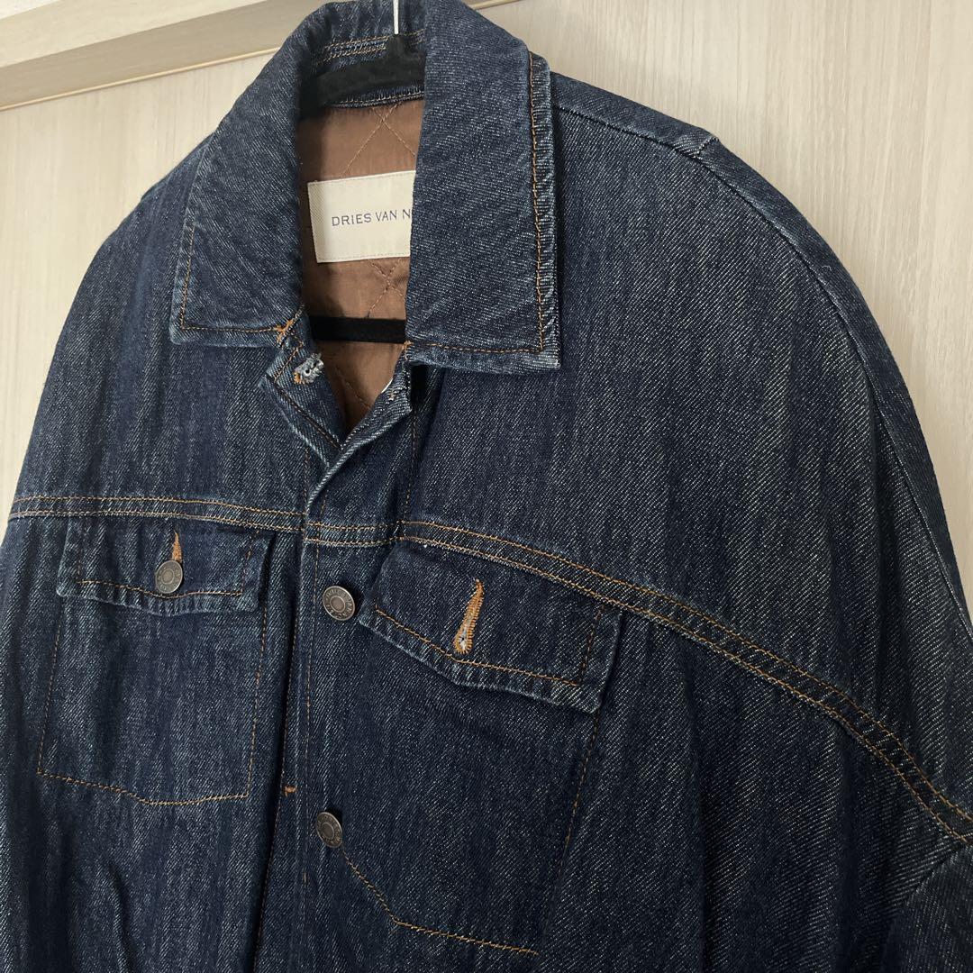 期間限定お値下げ中◎【dries van noten】デニムブルゾン