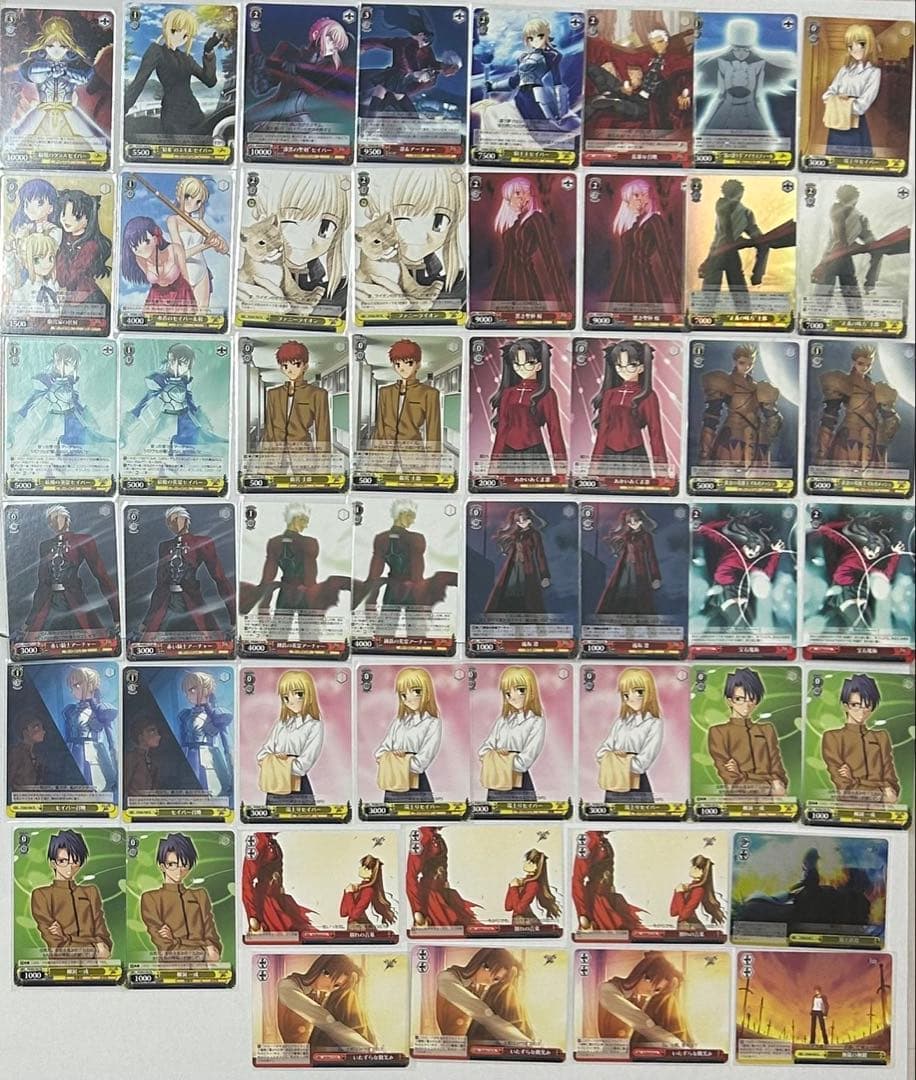 ヴァイスシュヴァルツ デッキ 50枚 WS【Fate/stay night】