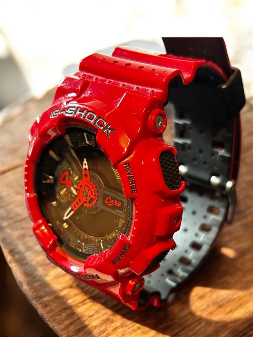 【掲載中に電池が切れたので値下げします】G-SHOCK カープ限定版 2018