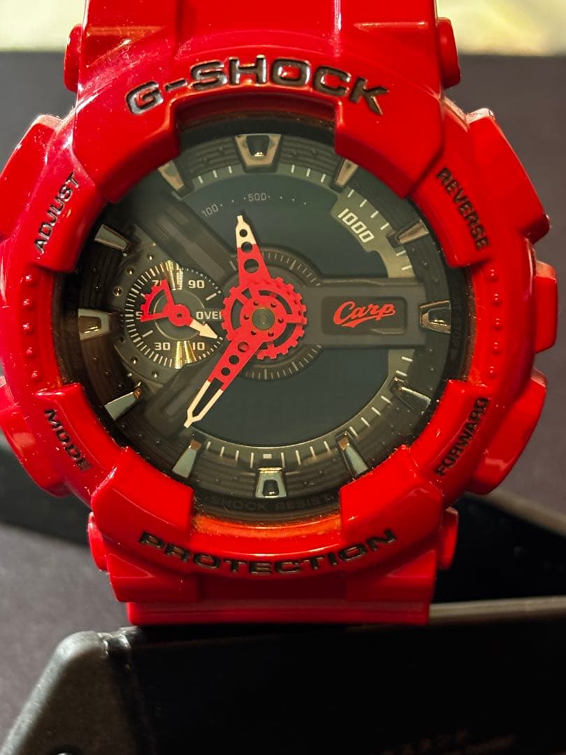 【掲載中に電池が切れたので値下げします】G-SHOCK カープ限定版 2018