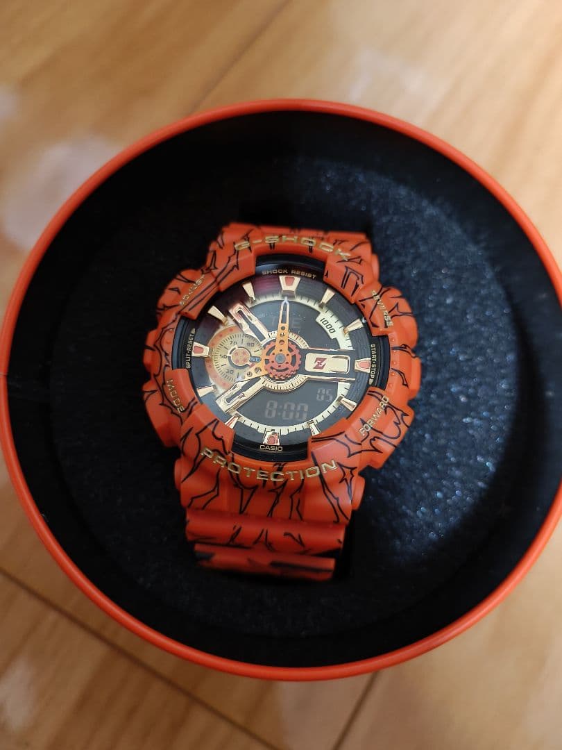 g-shock ドラゴンボールZ コラボ GA-110JDB-1A4JR