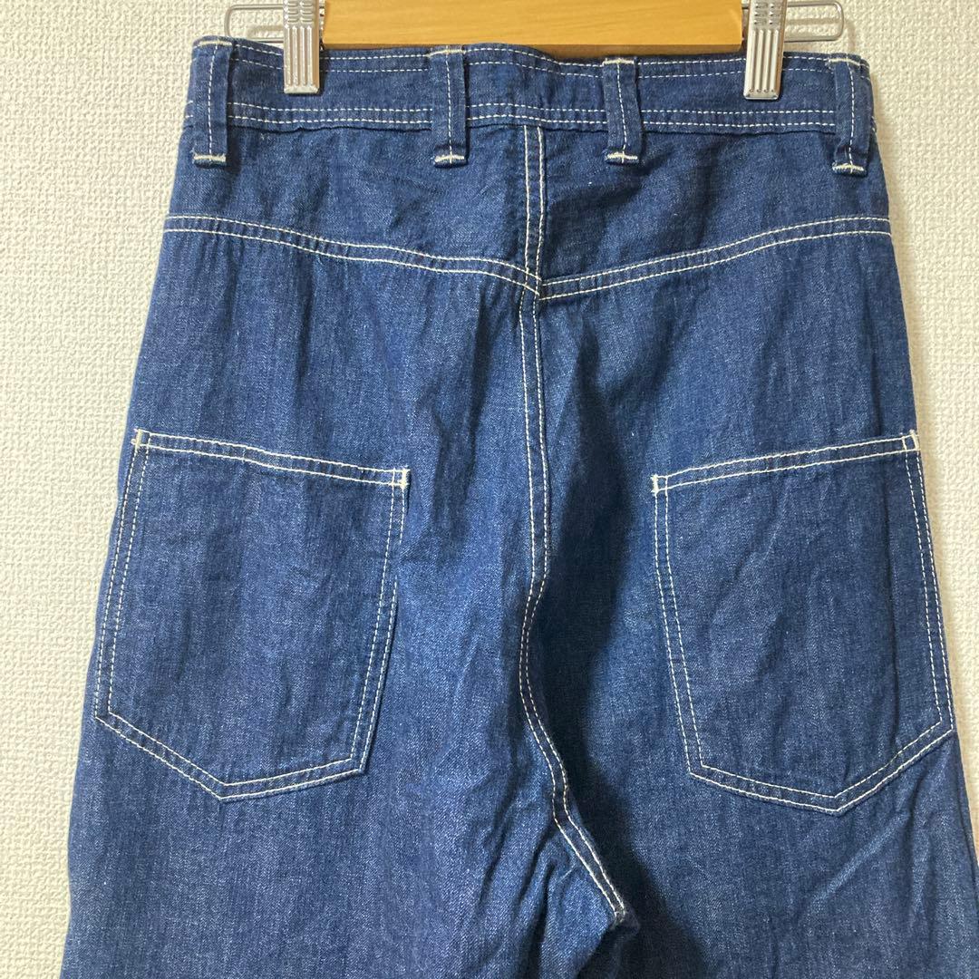 【美品】グランママドーター　サイドジップパンツ　デニムパンツ　ロングセラー