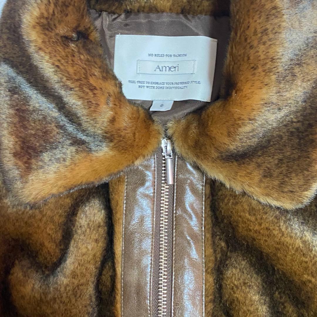 ジャケット・アウター Ameri Vintage DESSERT CUP FUR BLOUSON