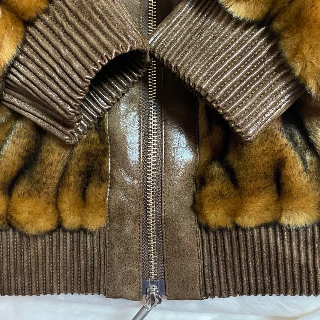 ジャケット・アウター Ameri Vintage DESSERT CUP FUR BLOUSON