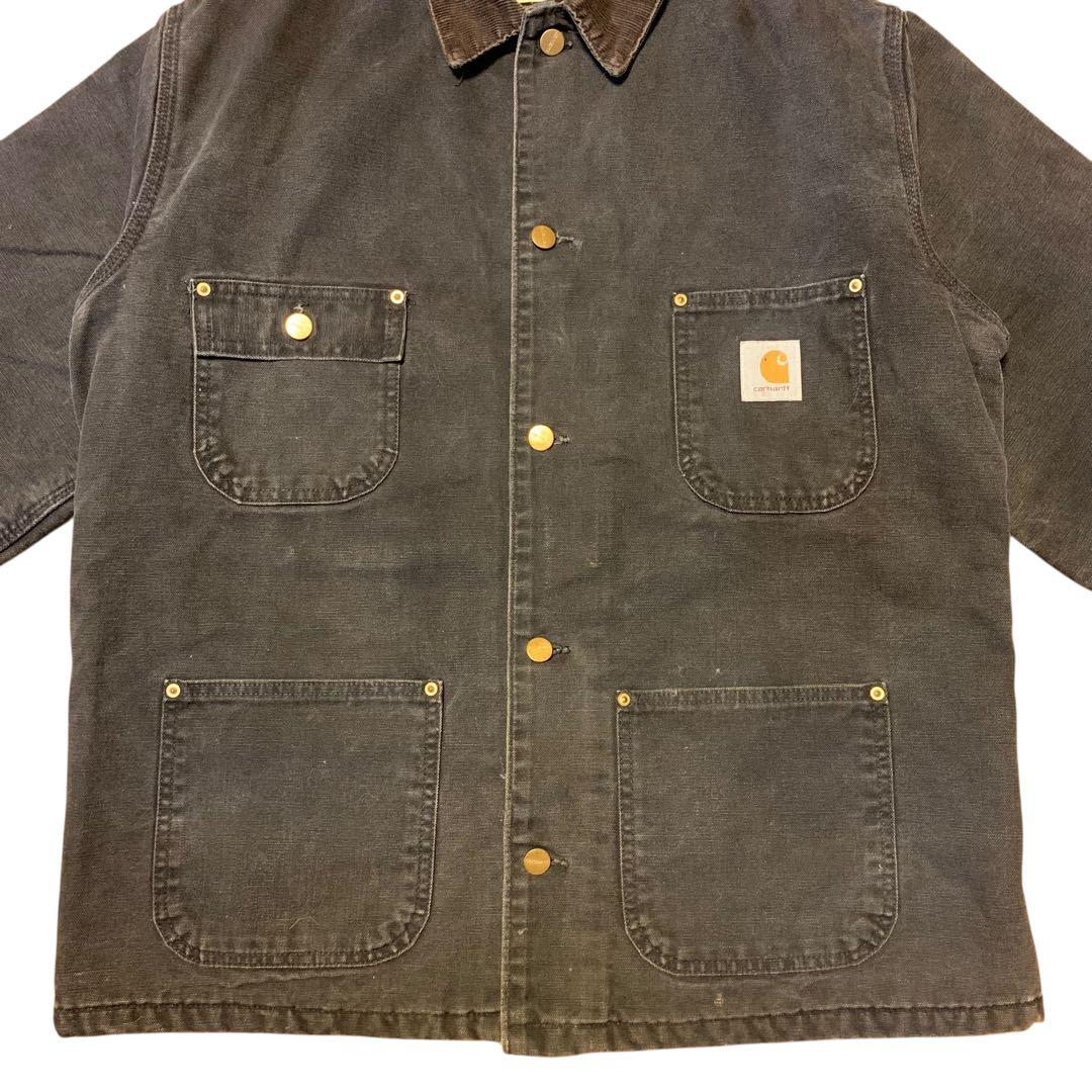 90s Carhartt カーハート ミシガンチョアコート ブラック USA製