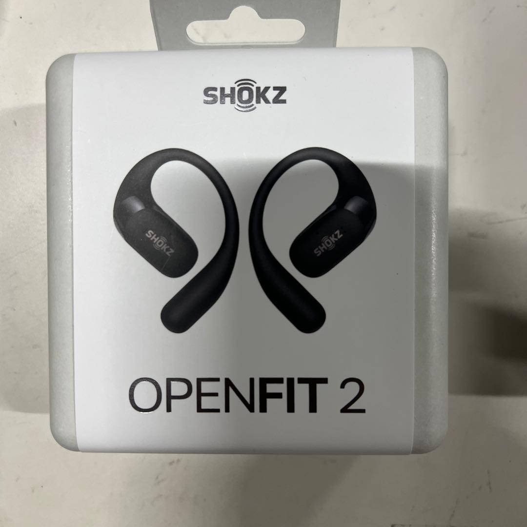 shokz OpenFit 2 ワイヤレスイヤホン オープンイヤー 新品 未開封