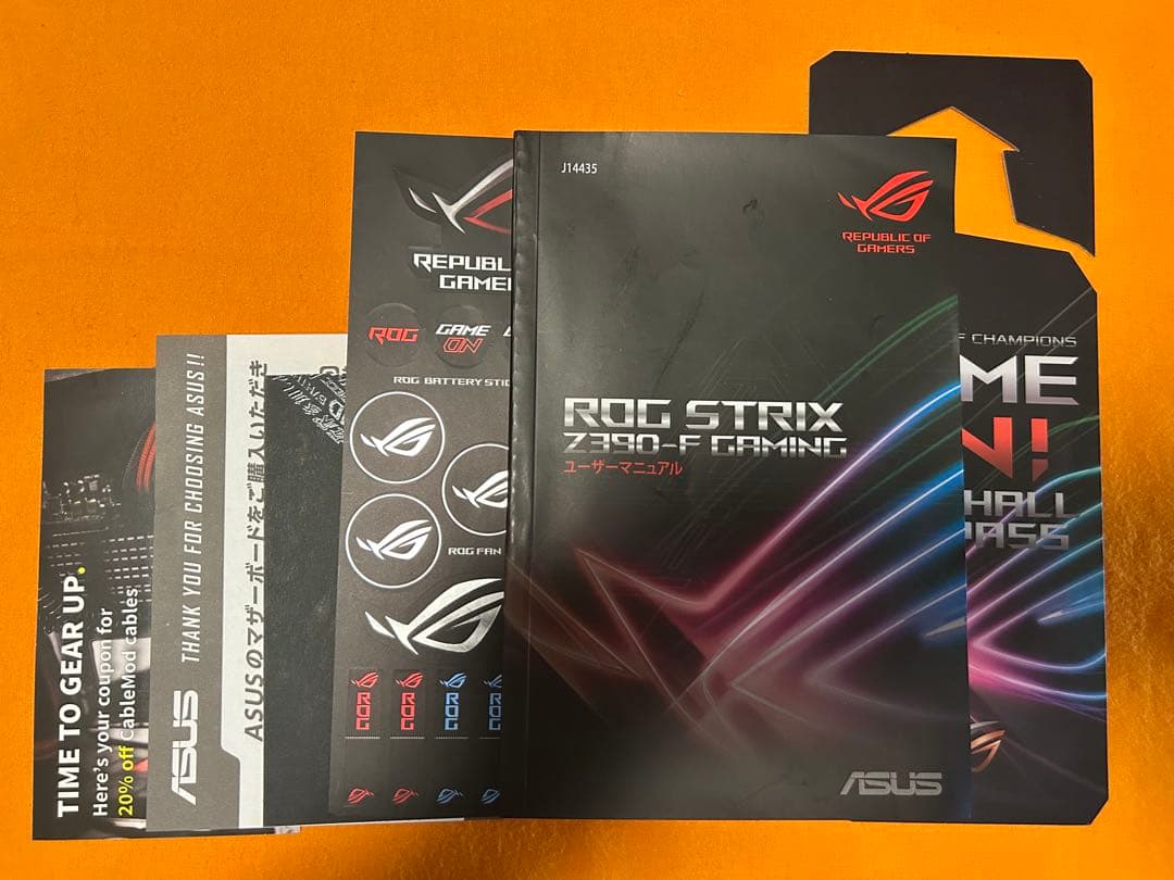 【MB】ASUS ROG STRIX Z390-F GAMING【中古】