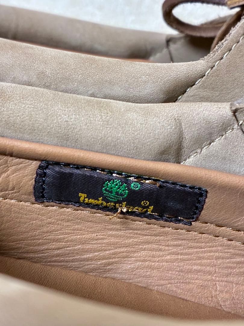 Timberland ボートシューズ（ミディアムベージュ / ヌバック）