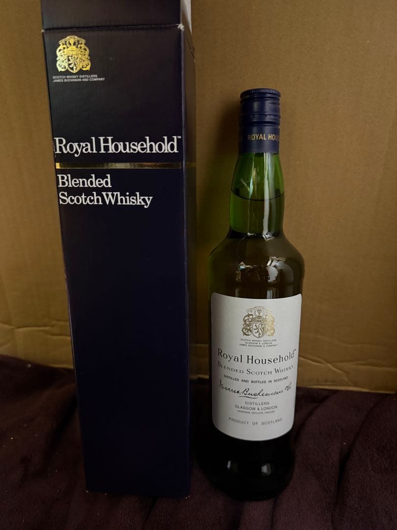 ロイヤルハウスホールド ブレンデッド スコッチウイスキー箱付750ml