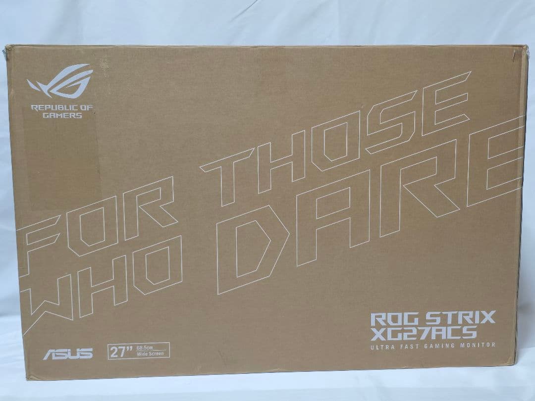 ASUS ROG STRIX ゲーミングモニター XG27ACS 27型 未使用