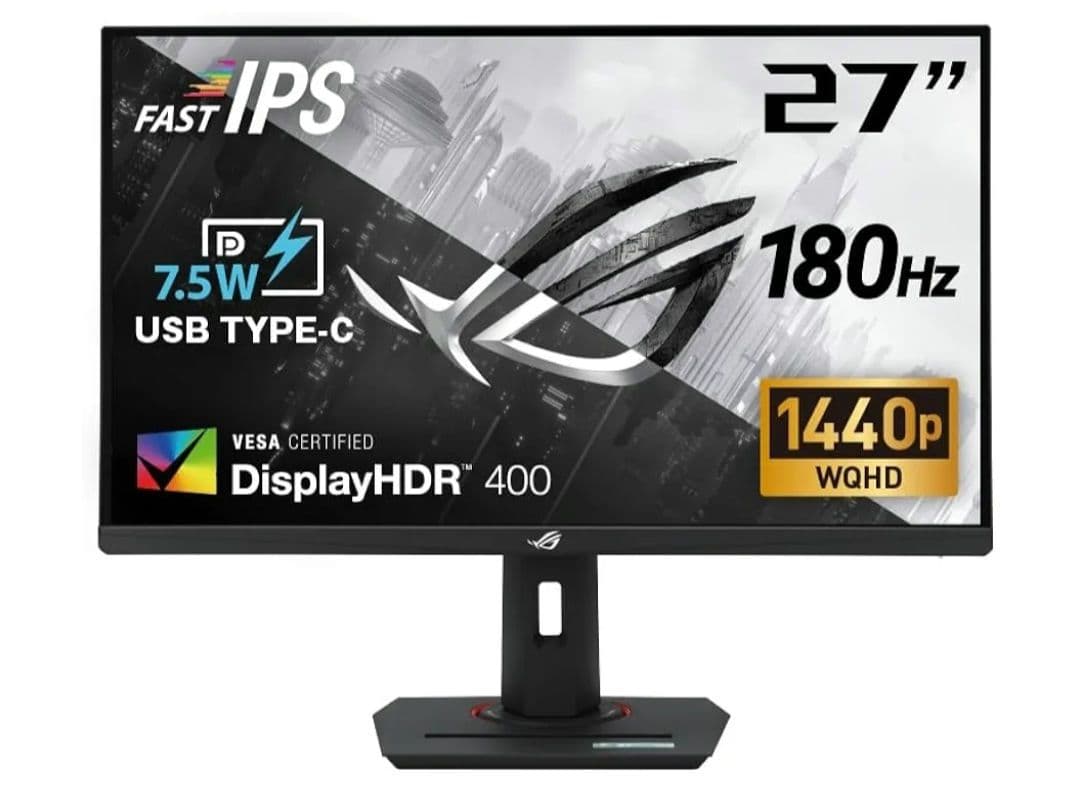 ASUS ROG STRIX ゲーミングモニター XG27ACS 27型 未使用