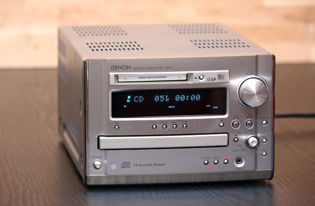 DENON D-ME33 CD/MD/TUNER/AMP　ミニコンポ 　美品