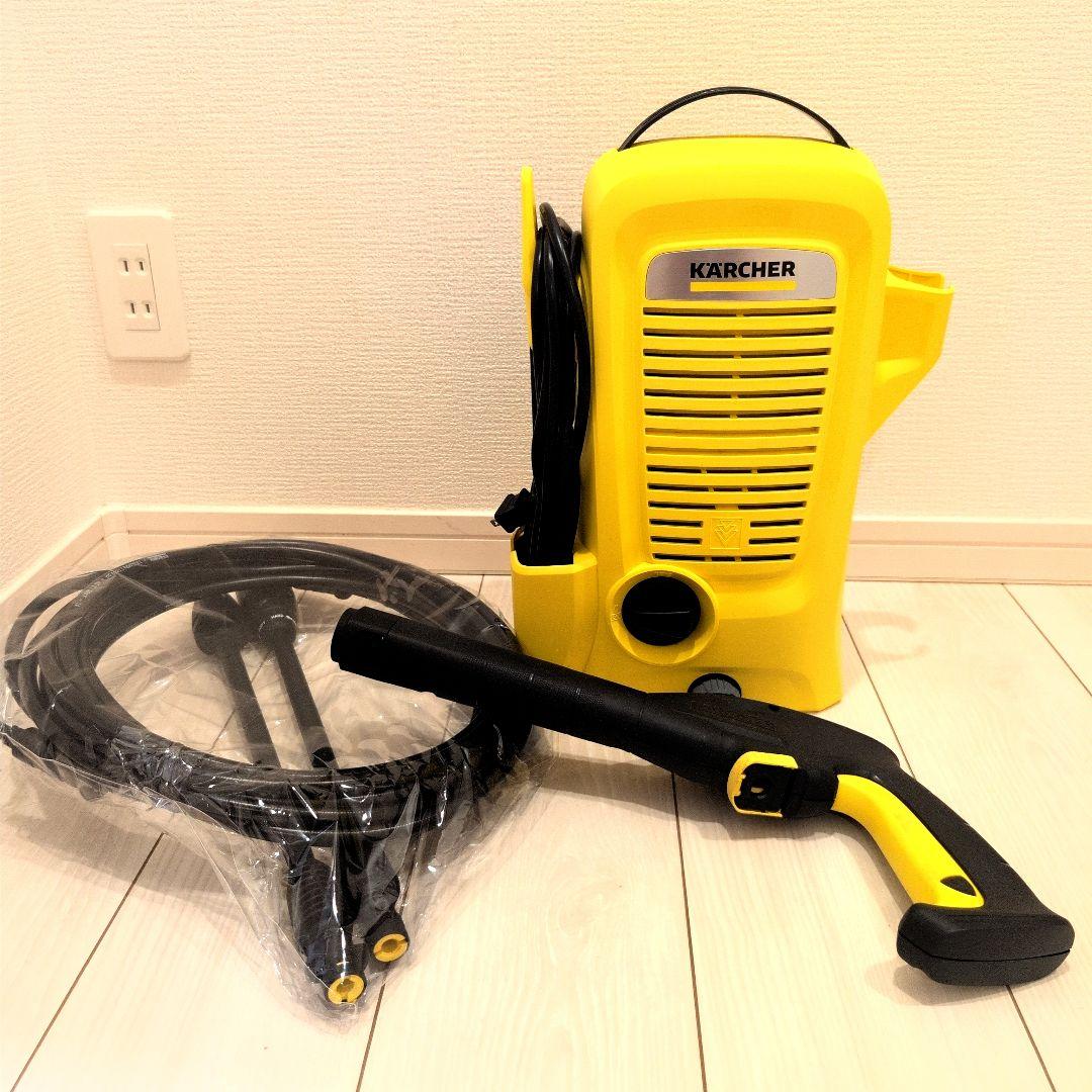 KARCHER★ k2　高圧洗浄機 本体とノズルセット