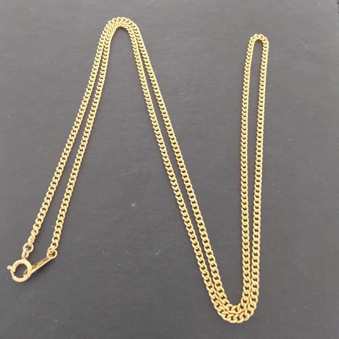 K18✨ゴールド✨チェーンデザイン✨ネックレス✨約52cm弱✨2.3㌘✨✨✨✨✨