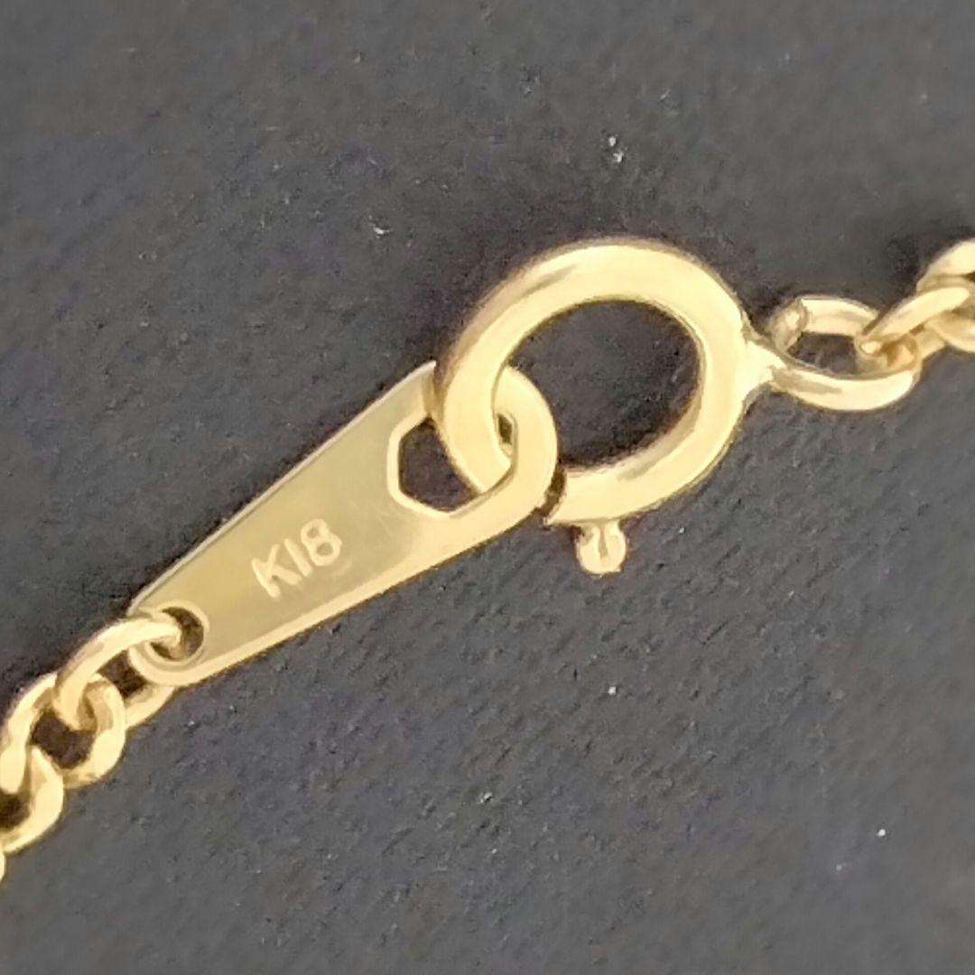 K18✨ゴールド✨チェーンデザイン✨ネックレス✨約52cm弱✨2.3㌘✨✨✨✨✨